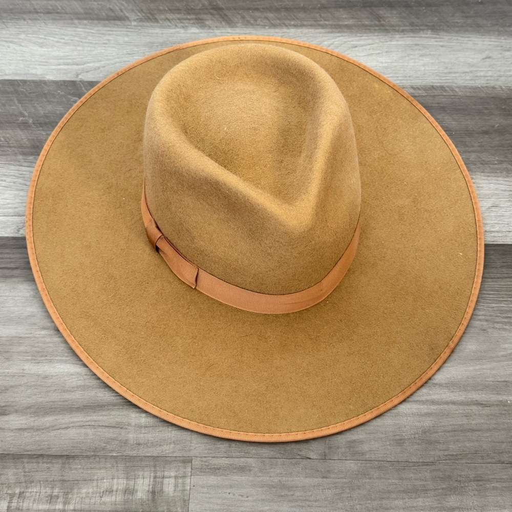 Lack Of Color Teak Rancher Wide-Brim